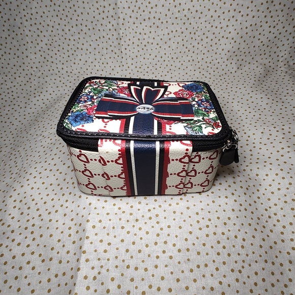 Brighton BE YOUR KIND OF BEAUTIFUL! Soft Case Travel Zipper Jewelry Box, NWOT - Picture 5 of 11